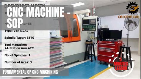 standard operating procedure cnc machine|sop procedure for cnc machines.